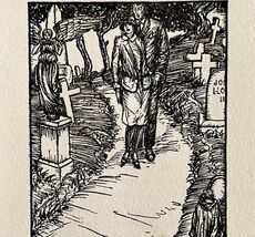 The Crippled Lady of Peribonka Print Ephemera 1929 Maxwell Antique #4 DW... - $19.99