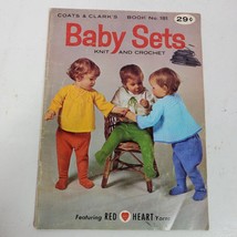 Vintage 1967 Coats &amp; Clark&#39;s Baby Sets Knit &amp; Crochet Booklet - $8.60