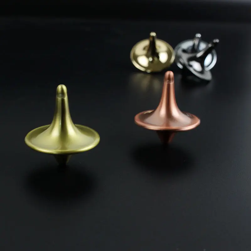Movie Inception Spiners Top De Metal Gyro Silver Hand Spinning Top Finge... - $8.88+