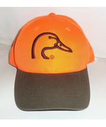 NEW MENS DUCKS UNLIMITED HUNTER&#39;S ORANGE NOVELTY BASEBALL HAT - €20,26 EUR