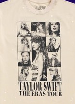 New Taylor Swift The Eras Tour US Dates Beige T-Shirt Official Merch In ... - £77.84 GBP