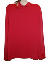 Island Issue RED Men&#39;s Half Zip Merino Wool Sweater Size 2XL Ret. $125.00 NEW   - £26.17 GBP