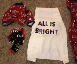 Target Brand Lot Of 5 XS, L, &amp; XL Dog Outfits W/ No Tags - £11.09 GBP