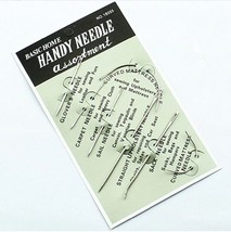 Leather Upholstery Carpet Canvas Repair Curved Hand Sewing Needles Kit 7... - $3.49