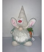17&quot; Cottontail Lane Bunny Gnome Carrot Rae Dun Displays NEW Easter Decor... - $475.29 MXN