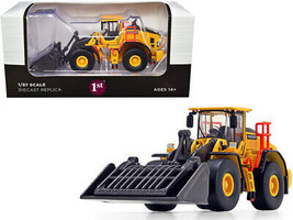 Volvo L180H Refuse Wheel Loader 1/87 HO Diecast Model First Gear - £45.33 GBP