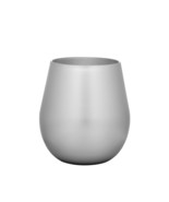 Set of Four Silver Acrylic Stemless All Purpose Wine Glass - $1,534.31 MXN