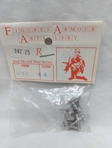 Figures Armour Artillery MLR USI 6 WWII Metal Soldier Infantry Miniatures - £25.37 GBP
