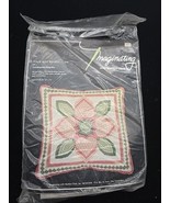 Vtg 1979 Imaginating Four Way Hearts Marilyn Clark Needlepoint Pillow Ki... - $37.27 CAD