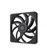 SilverStone Air Slimmer 140 Enhanced 140mm Slim Fan with Full-range PWM - $1,251.78 MXN