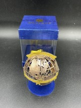 Wallace USO Christmas Ornament Support Our Troops Yellow Ribbon Globe Ball - $10.69