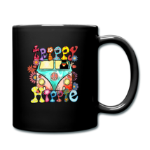 Trippy Hippe Full Color Mug With Hippie Colored Font - $16.99