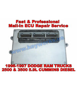 1996-1997 DODGE RAM TRUCKS 2500,3500 DIESEL ENGINE PCM,ECU,ECM, REPAIR S... - $3,517.67 MXN