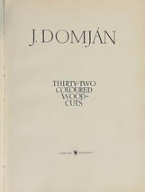 J. Domján 32 Coloured Woodcuts Corvina Budapest 1956 Cover Missing - $33.24