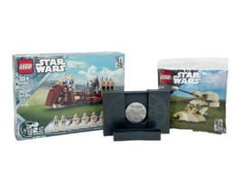 LEGO Star Wars (40686) Troop Carrier (30680) AAT Polybag 5008818 Coin Promo Lot - £58.56 GBP