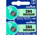 Murata 394 Battery SR936SW 1.55V Silver Oxide Watch Button Cell (5 Batte... - $6.81
