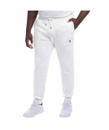 Hurley Fleece 3 Pocket Drawstring Jogger White/Gray Men&#39;s Sz L-XL NWT Ve... - $23.14