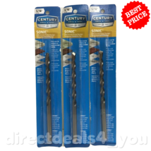 Century Drill &amp; Tool 86920  5/16&quot; Sonic Carbide Tip Drill Bit Pack of 3 - £15.52 GBP