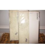 2 DKNY CITY CHARM Euro Shams Ivory Gold HTF New - $159.45 CAD