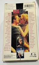VHS Basic Instinct 1992 Michael Douglas, Sharon Stone, George Dzundza - £4.68 GBP