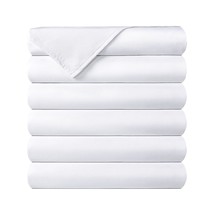 King Flat Sheets - Pack Of 6 - Ultra Soft Hotel Quality Brushed Microfib... - $78.99