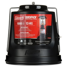 Quick-Pack 810 Lumens 2-Mantle Propane Lantern with Carry Case, Black - £46.81 GBP