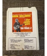 Hank Williams Your Cheatin Heart 8 Track Tape - €75,23 EUR