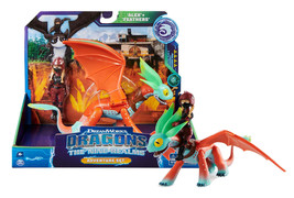 Dreamworks Dragons The Nine Realms Alex &amp; Feathers Adventure Set New in Box - £48.16 GBP