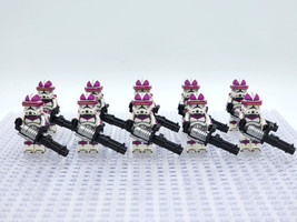 10pcs Star Wars Galactic Marines 21st Nova Corps Trooper Squad 3 Minifigures Set - £19.17 GBP