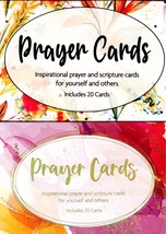 Two (2) assorted Prayer Boxes with 20 cards each Cards are 4x6 inches - £12.44 GBP