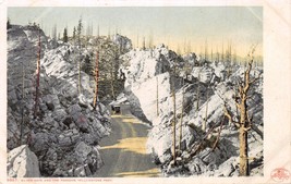 Yellowstone Park Wyoming ~ Argento Gate e La Hoodoos Cartolina 1910s - £5.86 GBP