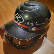 Rawlings Vapor Baseball Batters Helmet, Gray Metallic One Size Fits 6.5 To 7.5 - £25.87 GBP