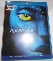 James Cameron&#39;s Avatar BLUE-RAY 3D Panasonic Exclusive PG-13 Movie Cd - £7.52 GBP