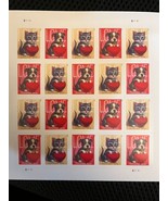 Pane of 20 &quot;LOVE&quot; 2023 Stamps USPS Stamp Puppy and Kitten new/unuse - £9.33 GBP