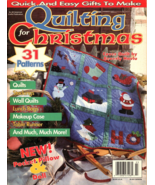 Quilting for Christmas Magazine Vintage 1995 Quilt Patterns - £6.82 GBP