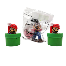 Lot of 3 Super Mario Toys Odyssey Cap Thrower Figure in Bag 2 in Pipe Ni... - £7.77 GBP