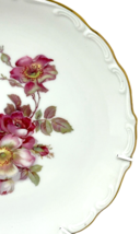 Vtg. Bavaria Schumann Wild Rose Plate E & R Golden Crown Arzberg Germany 7.5" image 5