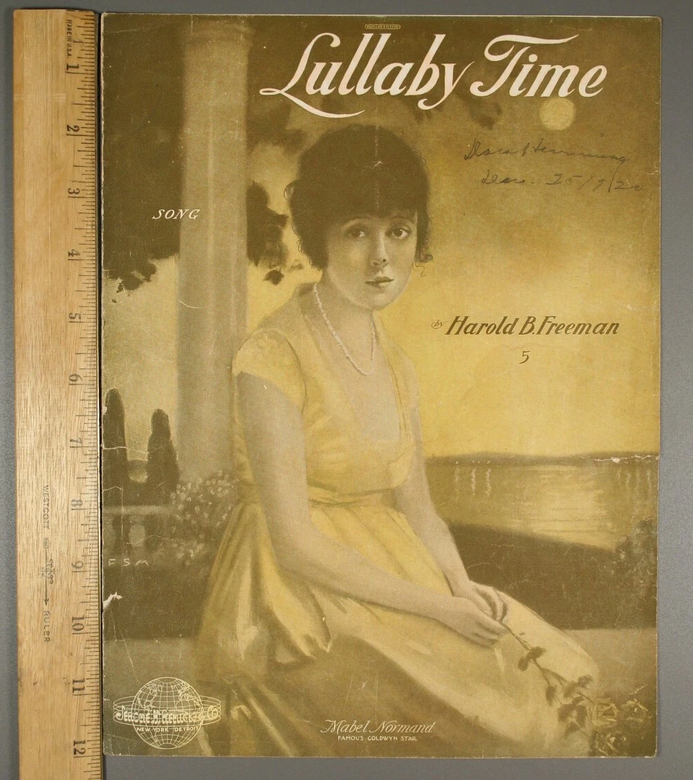 Lullaby Time (sheet music) - $6.00