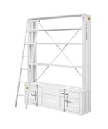 Cargo Bookcase w/Ladder, White Finish - €870,27 EUR Cargo Bookcase w/Ladder, White Finish - €870,27 EUR