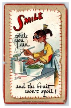 Comic Smile Fruit Wont Spoil Artist Dwig Dwiggins Raphael Tuck DB Postcard Q19 - £6.93 GBP
