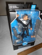 NIB McFarlane Toys DC Multiverse Justice League Blk Suit Superman Action Figure - £20.72 GBP