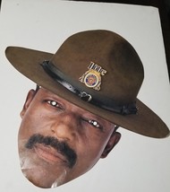 Vintage 1980s Miller Lite  Drill Sergeant Bill Dower Oversize Mask - £10.22 GBP