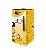 BiC M10 Clic Medium 1.0mm Ball Pen Box of 50 - Black  - $74.00
