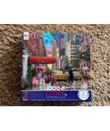 CEACO 1000 Piece Puzzle &quot;Cities&quot; by David Maclean -  w/ Poster - $7.66