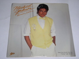 Michael Jackson Human Nature 45 Rpm Record Picture Sleeve Epic Label - £12.76 GBP
