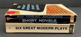 Lot of 2: Six Great Modern Plays / Six Great Modern Short Novels-Dell Publishing - £11.81 GBP