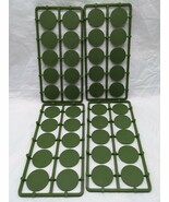(40) 25mm Green Round Bases Renedra Bolt Action - $38.01 CAD