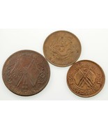 (1903-28) China, (2) 20 Cash &amp; (1) 100 Cash Coin Lot of 3 Y# 5, 395.1, 4... - $258.50 CAD