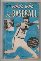 VINTAGE 1973 Who&#39;s Who in Baseball Paperback Book Steve Carlton Dick Allen - £7.90 GBP