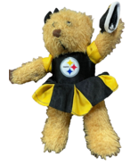 Pittsburgh Steelers Stuffed Bear: About 8&quot;: NFL, Football, Collectible - $12.86